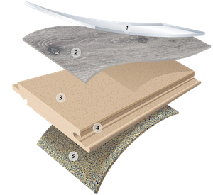 TORLYS CorkWood Construction Diagram