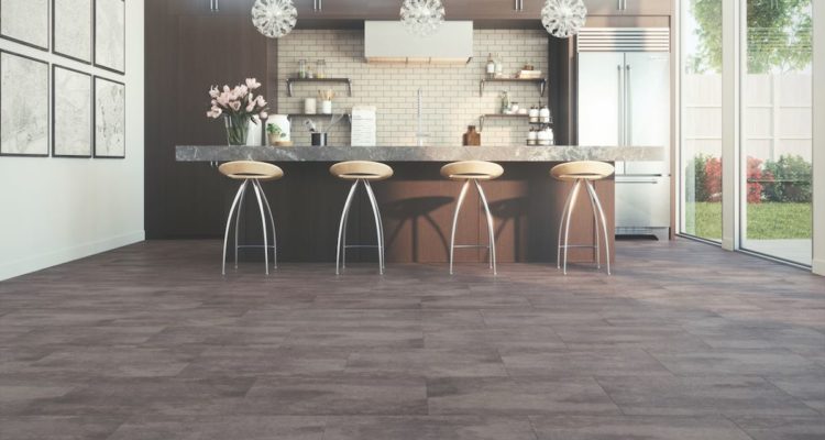 TORLYS EverTile Elite in Smoke Canyon Colour in A Kitchen