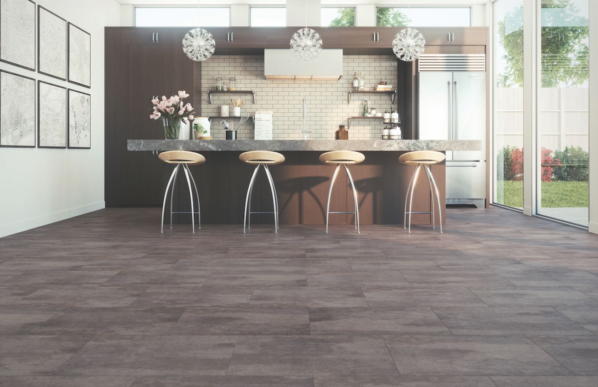 TORLYS EverTile Elite in Smoke Canyon Colour in A Kitchen