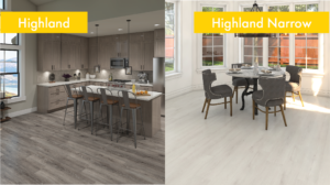 Kitchens featuring Highland and Highland Narrow Collections