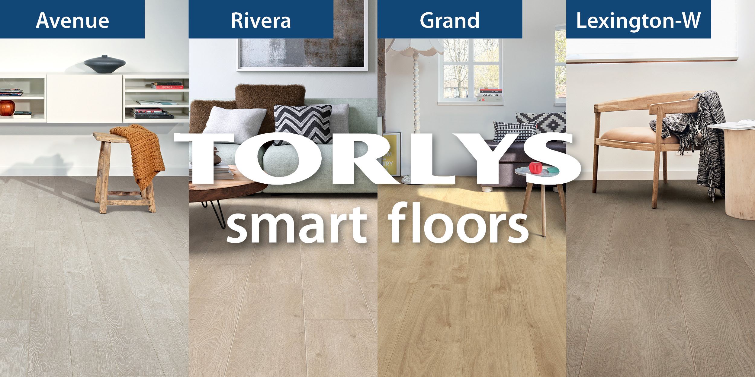 New Smart Laminate collections of Grand, Avenue, Rivera and Lexington-W