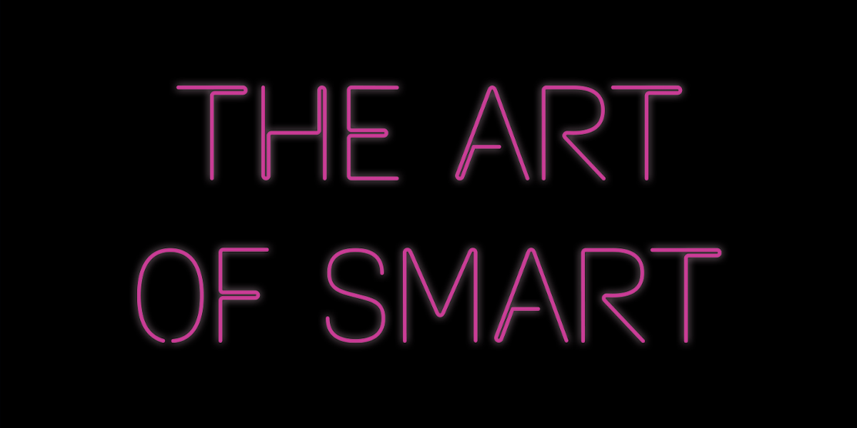 Art of Smart Neon Sign